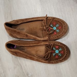 Beaded mocs